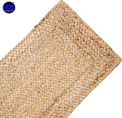 MDS Pack of 1 Handwoven Rectangle Jute Braided Table Runner 13 x 36 Inch, 100…