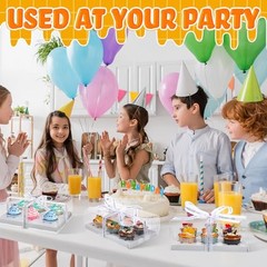 24 Pack Clear Cupcake Boxes 6 Count Plastic Clear Cupcake Containers with