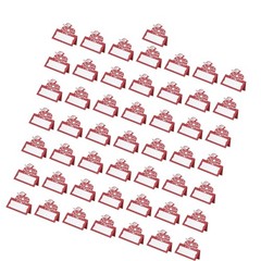 50Pieces Thanksgiving Pumpkin Place Cards Handwritten Style Table Decoration
