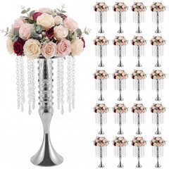 Metal Candle Holder Reusable Multi-Purpose for Tabletop Flower Arrangement