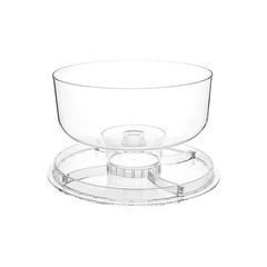 Cake Stand with Dome Lid, Clear Cake Plate, Multifunctional Display Stand