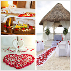 (Pre-separated, Scented) Artificial Silk Rose Petals for Romantic Valentines Day