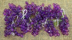 Grape Bunch Vines Floral Leaves Acrylic Wedding Baby Shower Gift Embellishments