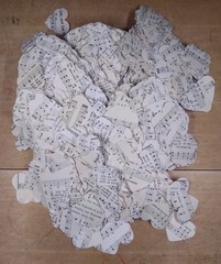 Heart Confetti 4,500+ Hearts Vintage Church Hymnal Book Wedding Party Decor
