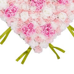 PINK 1*1m Artificial Flower Wall Panel Rose Dahlia Hydrangea Wedding Party Decor
