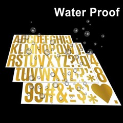 570 Pcs 18 Sheets Glitter Alphabet Letter Stickers, Self Adhesive Letter Stic…