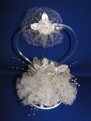 New Coast Collection 25TH Wedding Anniversary Cake top in silver #32