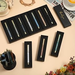 10 Set Thank You Gifts Inspirational Ballpoint Pens with Gift Macaron Mixed