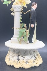 Vintage 1930’s Wedding Cake Topper Artistic Ornament #191