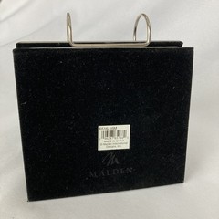 Malden Photo Album Silver Tone 4×6 Wedding Flip Display ~ With This Ring