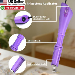 Afantti Hotfix Applicator Tool Rhinestone Setter Wand Tips Bedazzler Gun FROM US