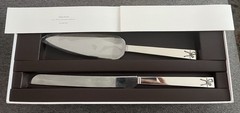 Vera Wang “Love Knots” Cake & Trowel Set / Cake Serving Set