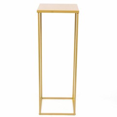 Gold Metal Tabletop Flower Stand 70 Cm Wedding Centerpiece