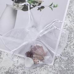 100 Pcs Organza Drawstring Gift Bags Wedding Favor Jewellery Pouches