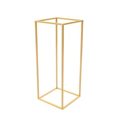 4Pcs Gold Metal Column Flower Stands Centerpiece Holder Rack Party/Wedding Decor