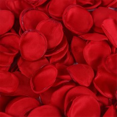100/200Pcs Silk Rose Petals Artificial Wedding Decoration Party DIY Craft 4cm