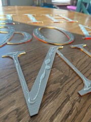 Wedding Welcome Sign Acrylic Mirror Glass Letters – Decor, Signage,