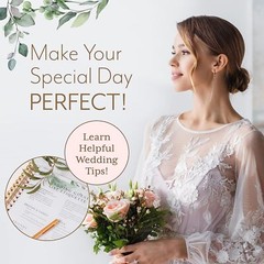 Wedding Planner – Planning Book & Organizer, Bridal Binder w/ Countdown Calendar