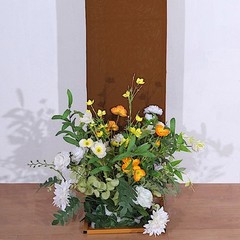 8ft CINNAMON BROWN Fitted Spandex Open Arch Double Sided Backdrop STAND COVER