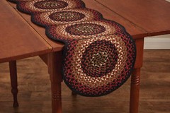 Park Designs Folk Art Braided Table Runner 15 X 54″ L
