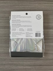 New Martha Stewart Wedding Party Holiday Silver Star Shaped Favor Gift Bags 10pc
