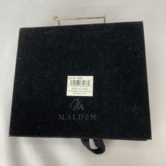 Malden Photo Album Silver Tone 4×6 Wedding Flip Display ~ With This Ring