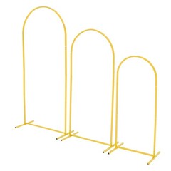 VEVOR Arch Backdrop Stand Metal Arch Backdrop Stand 6/5/4 ft 3 PCS for Wedding