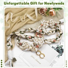 ReliThick Wedding Lasso Handfasting Cord for Wedding Ceremony Rustic Lasso La