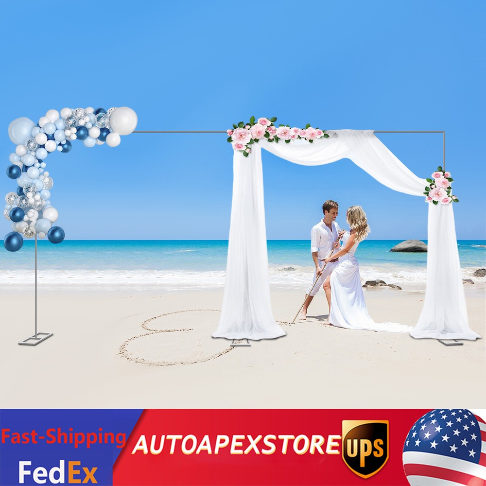 Iron Balloon Arch Stand Wedding Arch Backdrop Stand Arches for Ceremony