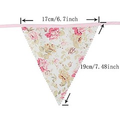 39Ft Triangle Bunting Banner, 42Pcs Tea Floral Party Bunting Cotton Pink