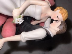 The look of love Bride and Groom Cake Topper By Weddingstar