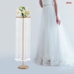 Party Crystall Vase Flower Table Stand Centerpieces For Party Wedding Supplies