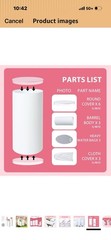 3 Pcs White PVC Cake Stand, Cylinder Pedestal Stands, Cylinder Stands for Party