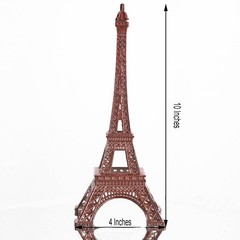 10″ ROSE GOLD Eiffel Tower CENTERPIECES Wedding Party TABLETOP Decoration