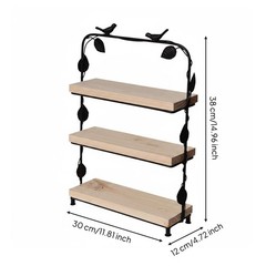 Wooden Dessert Display Set Decorative Cake Display Stand Sturdy for Party