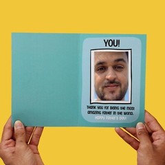 Mirror Greeting Card for Dad – Gift for Dads on Father’s Day