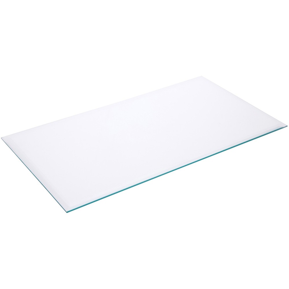 Plymor 10″ x 18″ Rectangle, 5mm Thick Beveled Clear Glass