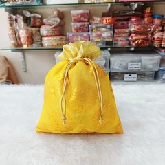 Potli,Batwa,Gota Patti Fabric Potli,Return Gift Potli,Mithai,Bhaji Ladoo Potli