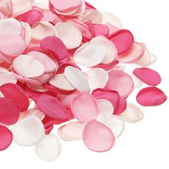 300pcs Artificial Rose Petals Fake Silk Flower Petals White/Light Pink/Pink