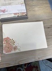 Studio His&Hers 50 Count Floral Wedding Invitations with envelopes & reply cards