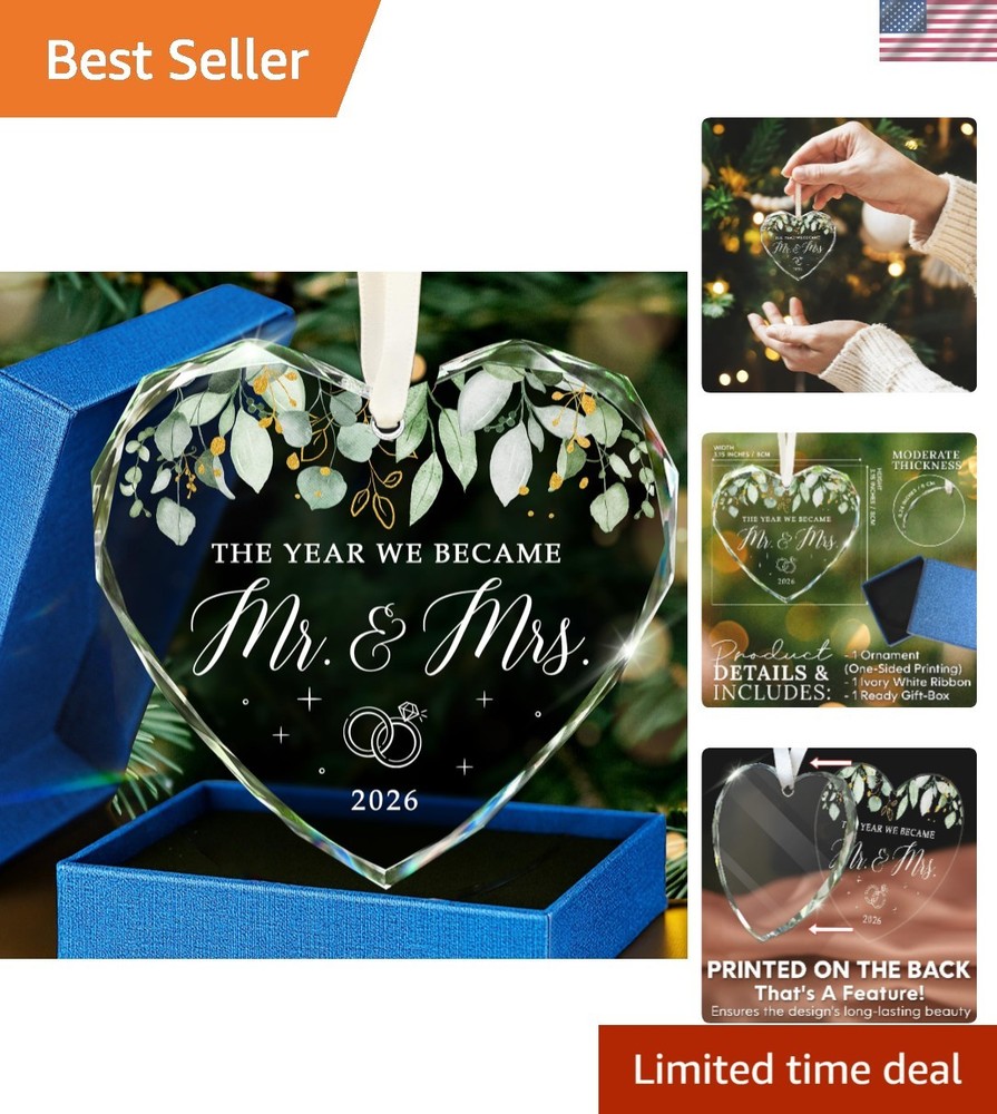 Wedding Gifts for Couples 2026 – Mr and Mrs Gifts – Bridal Shower Gift, Weddi…