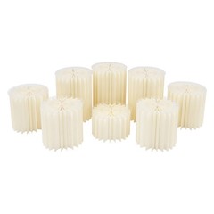 8-Piece Round Cylinder Wedding Flower Stands Paper Stand for Wedding Dessert
