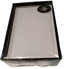 50 Studio His & Hers Pearl White Border Invitations & 50 Reply Cards w/Envelopes