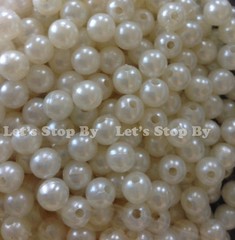 1lb Plastic Pearls Balls Beads Marbles Sphere Vase Filler Table Scatter Wedding