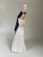 Selfie Taking Bride And Groom Wedding Cake Topper, 7” Tall, READ Description