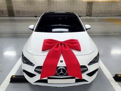 Wedding Car Decoration Big King Giant Size eva form Ribbon By italy designer