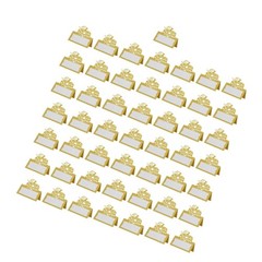50Pieces Thanksgiving Pumpkin Place Cards Handwritten Style Table Decoration
