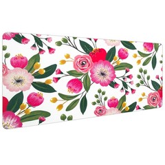 Bloss Pink Floral Desks Mat,Clearance Overstock Limited Stock Discontinued Si…