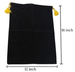 10 Pack Velvet Bags 16″ x 12″ jewelry drawstring soft pouch party wedding gift