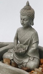 Nature’s Mark Mini Zen Garden Kit for Desk with Lotus, Buddha Multicolor